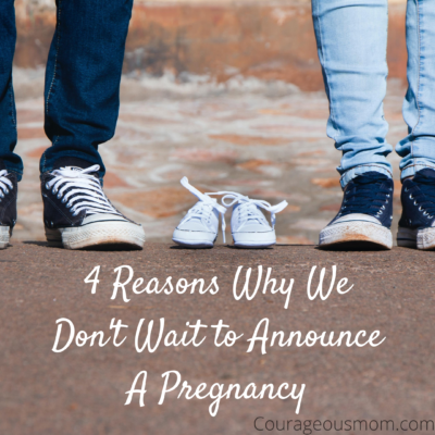 Why We Didn’t Wait to Announce Our Pregnancy